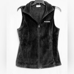Columbia Women's Black Fleece Vest Size Small
